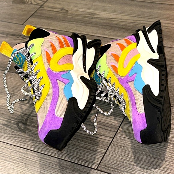 Men's Javi Achieve Multicolor Athletic Rugged Sole Shoes Sneakers Size 6Y - Picture 8 of 14